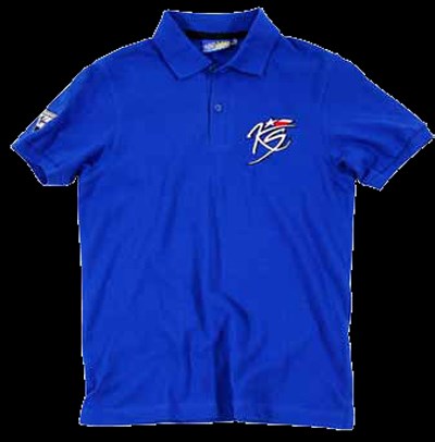 Kevin Schwantz (KS) Polo Blue - click to enlarge