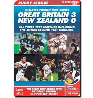 Great Britain 3-0 New Zealand - 2007 Gillette Fusion Test Series (DVD)