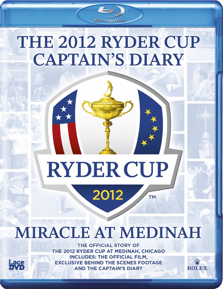 2012 Ryder Cup Review and Diary USA 13½ - 14½ Europe (2 Discs) Blu-ray