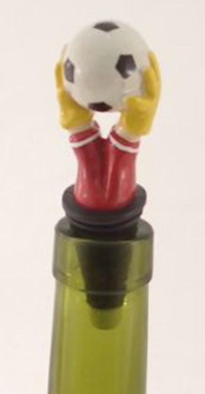 Football Hands Bottle Stopper