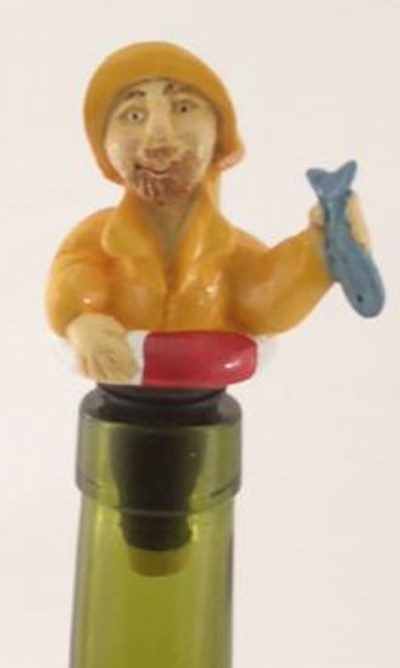 Fisherman Bottle Stopper