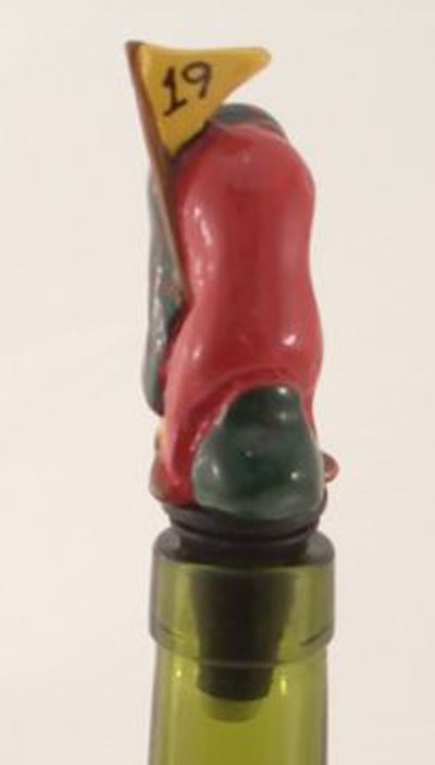 19th Hole Bottle Stopper
