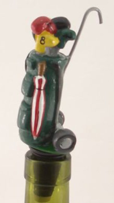 Golf Bag Bottle Stopper