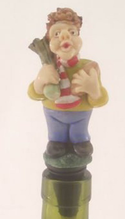 Rugby Fan Bottle Stopper 