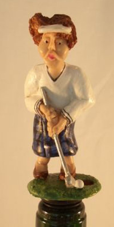 Lady Captain Bottle Stopper