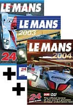 Le Mans Dvds 02, 03, 04 Offer