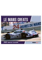 Le Mans Greats 2021 Wall Calendar