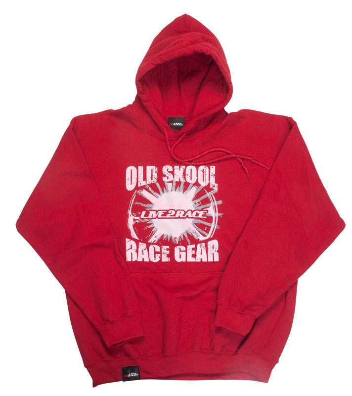 Old Skool Race Gear Hoodie Cherry Duke Video