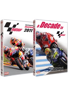 MotoGP 2011 Official Review DVD + A Decade in MotoGP DVD Bundle