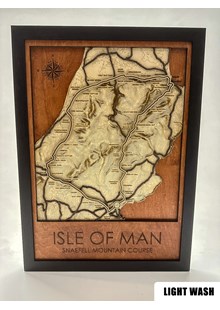 Isle of Man Mountain Course Map