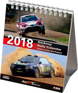 McKlein Rally 2018 Desktop Calendar