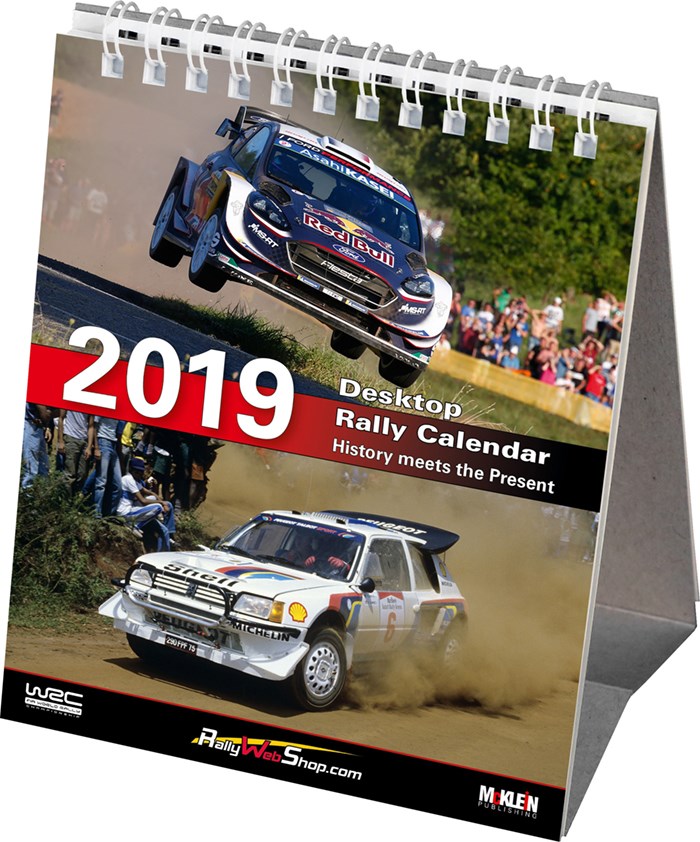 McKlein Rally 2019 Desktop Calendar