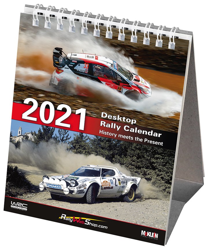 McKlein WRC 2021 Desktop Calendar