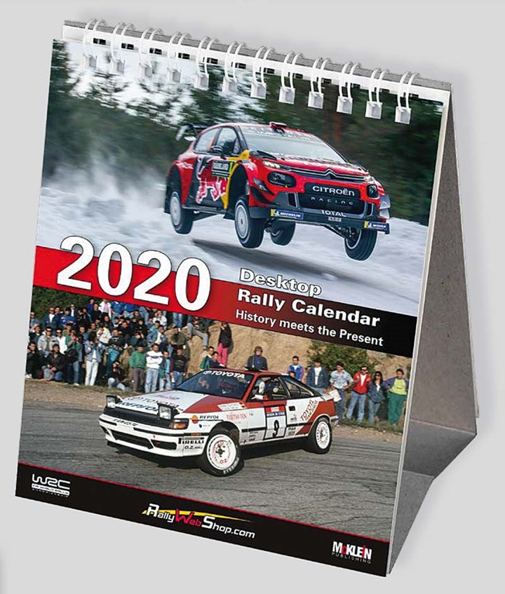 McKlein Rally 2020 Desktop Calendar