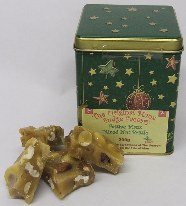 Mixed Nut Brittle Tin 200g
