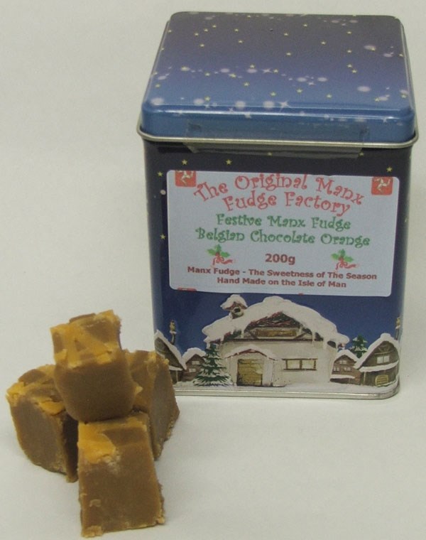 Christmas Choc Orange Tin 200g