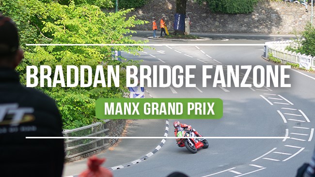 Manx Grand Prix Braddan Bridge Ticket - click to enlarge