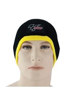 MotoGP Beanie Hat Black / Yellow
