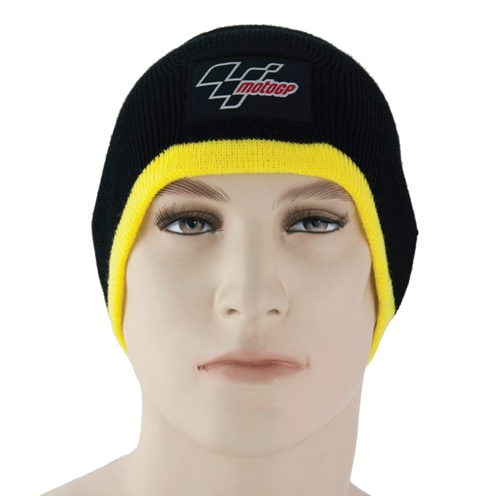 MotoGP Beanie Hat Black / Yellow