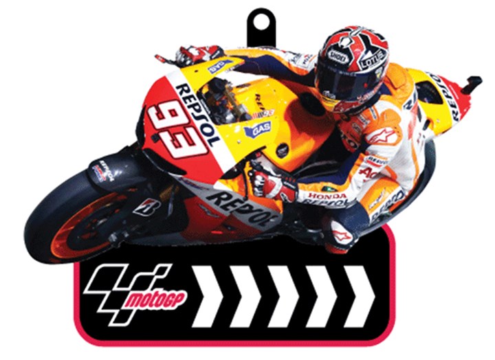 MotoGP Printed PVC Keyfob - Marquez # 93