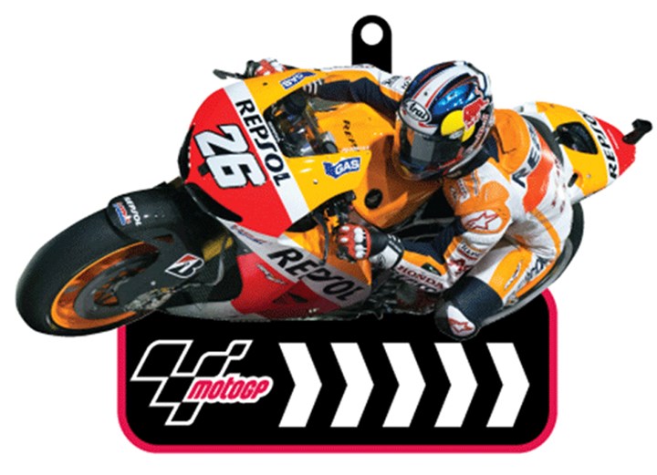 MotoGP Printed PVC Keyfob - Pedrosa  #26