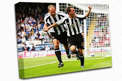 Michael Owen A3 Canvas Print