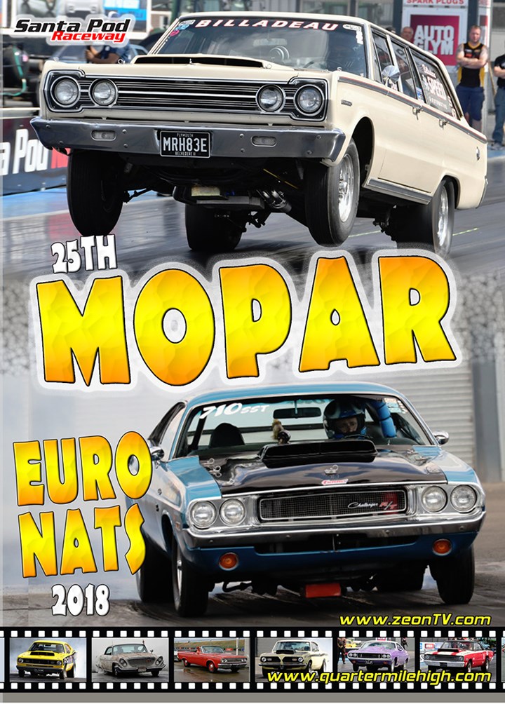 Mopar EuroNats 2018  DVD