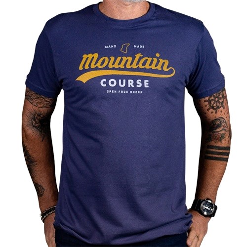 The Mountain Course T-Shirt, Blue - click to enlarge