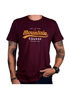 Mountain Course T-Shirt, Burgundy