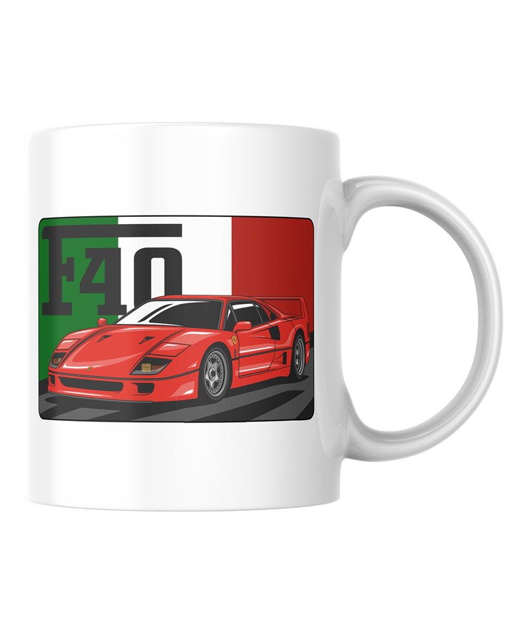 Ferrari F40 Dream Car Mug