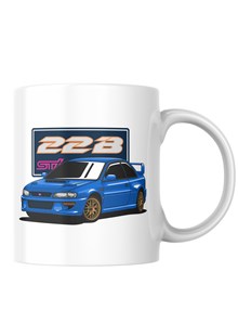 Subaru Impreza 22B Mug