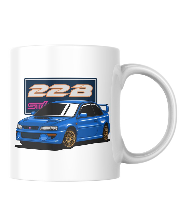 Subaru Impreza 22B Mug