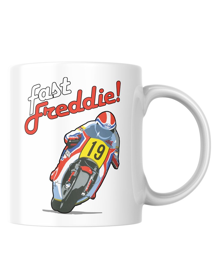 Fast Freddie Spencer Mug