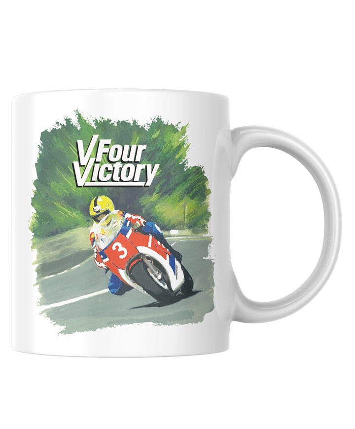 V Four Victory Mug - click to enlarge