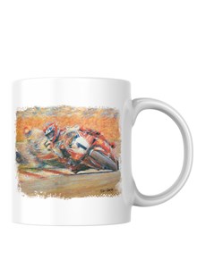 Carl Fogarty Motorcycel Art Mug
