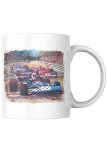 Jackie Stewart Art Print Mug