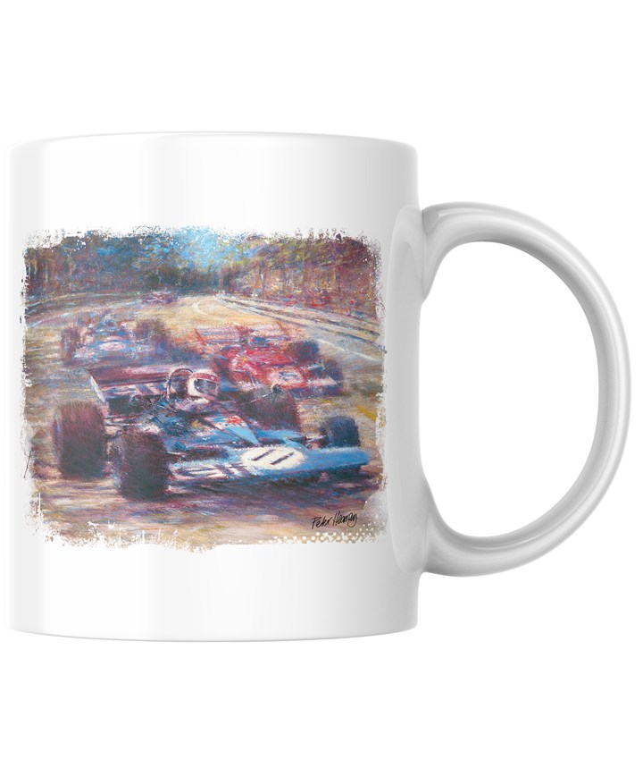 Jackie Stewart Art Print Mug