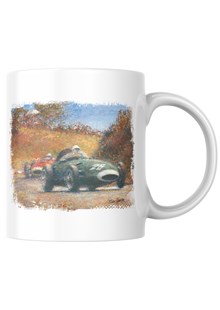 Stirling Moss Art Print Mug