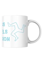 Three Legs Two Wheels One Passion Mug