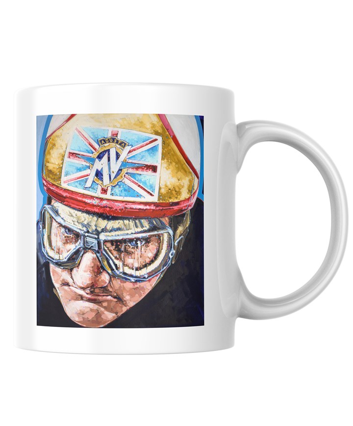 Mike Hailwood MV Agusta Art Print Mug - click to enlarge