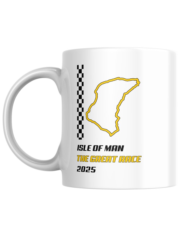 IoM Great Race 2025 Mug