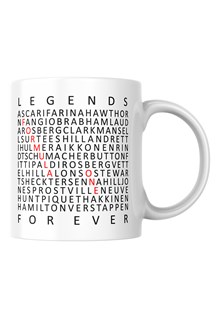 F1 Legends Forever Mug