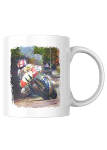 Steve Hislop Honda RVF750 TT Mug