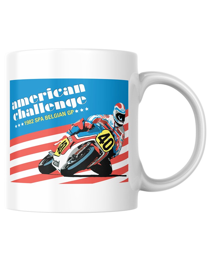 American GP Legend Freddie Spencer Mug