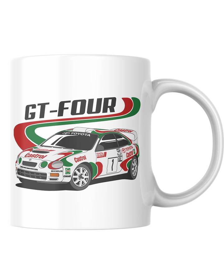 Toyota Celica GT-Four Group A Rally Legend Mug