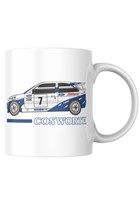Ford Escort RS Cosworth Group A Rally Legend Mug