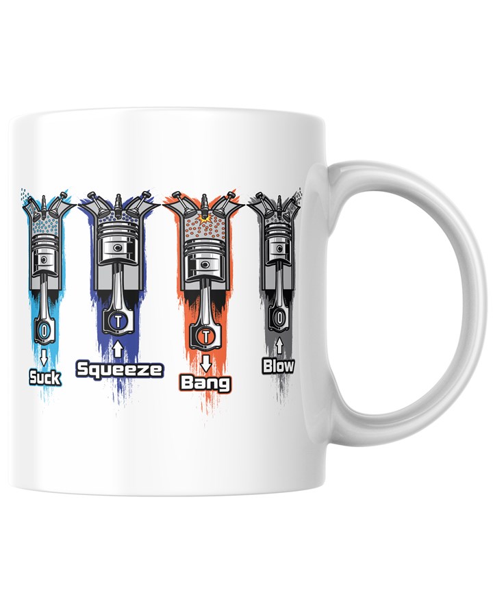 Suck Squeeze Bang Blow Mug