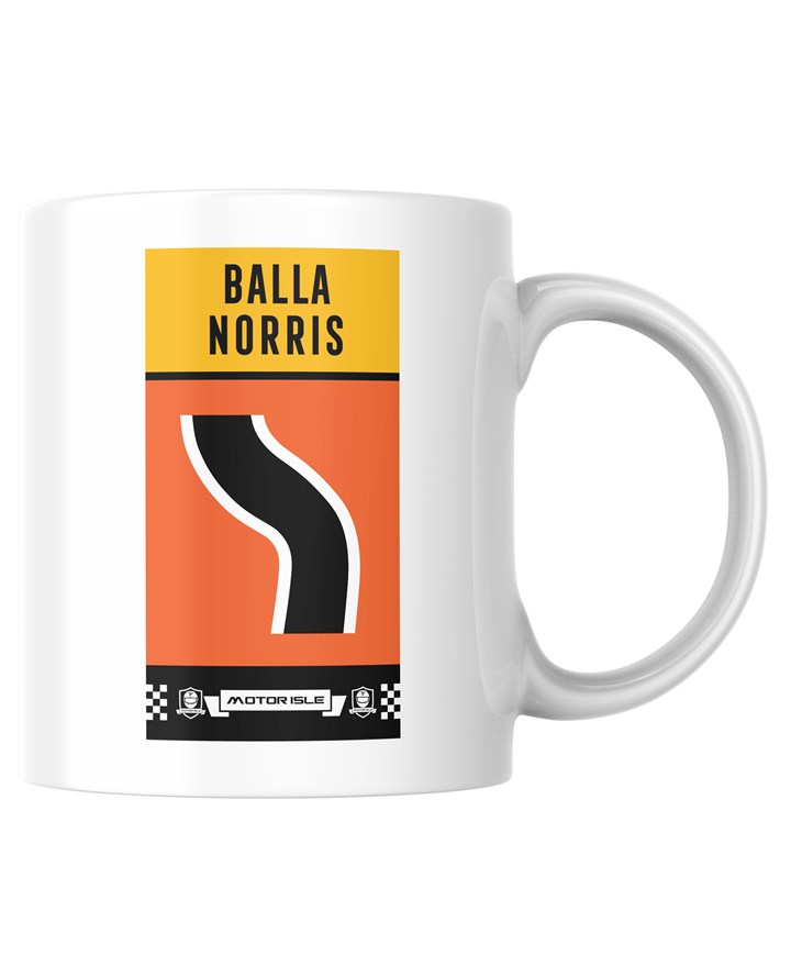 Southern 100 Corner Sign Balla Norris Mug