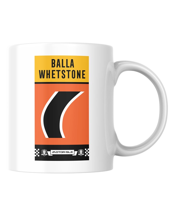 Southern 100 Corner Sign Balla Whetstone Mug