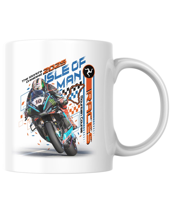 Isle of Man Road Races Worlds Greatest Race Mug